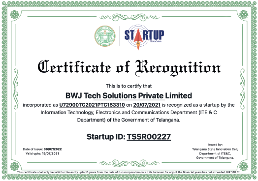 Startup Telangana